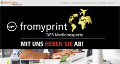 Desktop Screenshot of fromyprint.ch